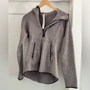 Lulu lemon fleece quarter zip